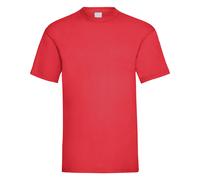 Universal Textiles Men's Value Short Sleeve Casual T-Shirt in Light Red | Size: 2XL Universal Textiles Light Red 2XL