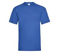 Universal Textiles Mens Value Short Sleeve Casual T-Shirt (Large) (Cobalt)