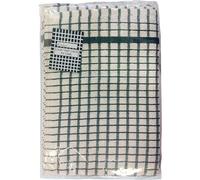 Universal Textiles No 50 Terry Check Tea Towel Green Universal Textiles Multicolor