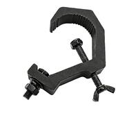 Universal Theater Light Mounting Clamp 25 62mm Tube Range Aluminum Alloy Body with Reinforced Load Capacity Construction Universal Tube Mounting Clamp