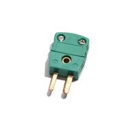 Universal Therm Ocouple Male Female Mini Plugs Type K T N R U Socket High Temperature Test Connector 5Pcs(R Type Plug)