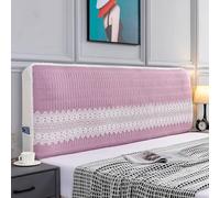 Universal Thick Soft Headboard CoverSimple Thickening Slipcover for Single Double King Size BedsComfortable Furniture Protector for BackrestPurple 60x220cm