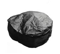 Universal Tire Cover, Multifunctional Wheel Protection Bag for Motorhomes Boat Trailers Campers Trucks, Silver Polyester Taffeta with Elastic Band for All - Season Outdoor (Size L)