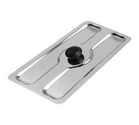 Universal Toaster Cover Toaster Machine Cover Stainless Steel Material Toaster Lid Bread Maker Cover for Bread Maker Stainless Steel Toaster Lid