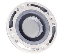 Universal Toilet Flange Replacement Kit, Silicone and ABS Gray Toilet Flange for 4in 5in Pipes, Easy to Install for DIY Projects, 9.1oz