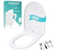 Universal Toilet Seat (Urea Duroplast D Shape White)