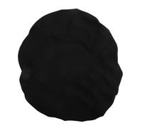 Universal Toilet Tank Lid Cover Black Polyester Decorative Bathroom | Washable Reusable Cover, Minimalist Modern Style, for Hotel Operators and Homeowners, Solid Colour