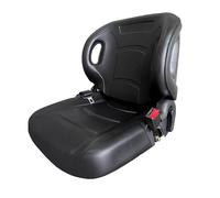 Universal Tractor Seat, Lawn Mower Seat with Adjustable Angle Back, Micro Switch and Stabilization Belt, for Forklift, Tractor, Excavator Skid Loader