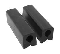 Universal Transom Saver for Outboard Engine 2 Pack Polyurethane Stabilizer Centering Clips, Boat Motor Support, Hydraulic Steering Cylinder Rod Protector, Increase Trailering Sta