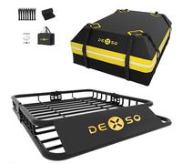 Universal Transport Basket, 55 x 36 Inch, Capacity 200 lbs, Car Loading Rack with 15 Cubic Feet (111 x 34 x 17 Inches), Waterproof Transport Bag for