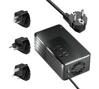 Universal Travel Converter 1600W Step Down 220V to 110V for All American Appliances