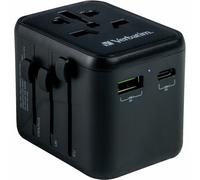 Verbatim 49544 power plug adapter Universal Black