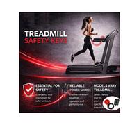 Universal Treadmill Magnet Safety Key Replacement for NordicTrack Proform Icon Image Weslo Golds Gym and More