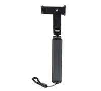 Universal Treadmill Pole Phone Clamp Mount, 360° Adjustable Phone Holder for Cell Phones, Convenient Desk Stand (Dark Gray)