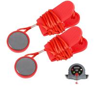 Universal Treadmill Safety Magnetic Key 2Pcs with Clip 3.1cm Diameter Emergency Stop Magnet Round Switch Security Lock Replacement for Image Sole Weslo Reebok Weider Epic Healthrider Running Machine