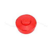 Universal Trimmer Head, Replacement Strimmer Bump Feed Line Universal Convenienct for Making a Low Grass(red)