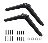 Universal TV Base Stand Compatible With Most 32-55 Inch TCL Roku TV, Black Table Top Stand With Screws, Easy to Install Replacement Legs