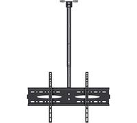 Universal TV Ceiling Mount Bracket with Adjustable Lifting, 360° Rotation, Telescopic Arm, Long Boom for Flexible Viewing