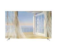 Universal TV Cover for 32-80 Inch Curved TVs Wall-Mounted Screens & Monitors Dustproof & Light Blocking Protection Durable TV Monitor Case Perfect for Home & Office Use