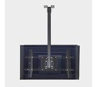 Universal TV Mount Multi-Functional Ceiling Bracket for 43"-80" TVs Swivel & Tilt Design 2 Installation Methods Adjustable Height Ideal for Large Screens