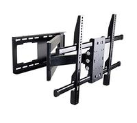 Universal TV Mount Stand Multifunctional Rotating Wall Bracket for 43-75" LCD TVs Heavy-Duty Metal Construction Telescopic Design for Easy Adjustments