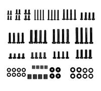 Universal TV Mounting Hardware Kit, 88Pcs TV Screws Set, M4, M5, M6, M8 Bolts & Spacers for TVs Wall Bracket Mount & Monitor Stand Installation Fit Most TVs up to 100 inch