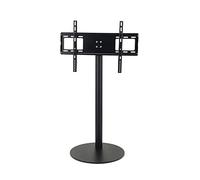Universal TV nd for 37-75 inch LCD TVs Floor Mount Sturdy Black TV Pedel Modern Home Entertainment Solut Easy Assembly Design