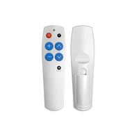 Universal TV Remote Control | Large Button Design for Easy Use & Accessibility | Simple Setup Infrared Controller (Silver)