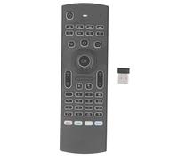 Universal TV Remote Wireless Keyboard Fly Mouse with Motion Sensing Voice Search IR Learning for Android TV Box
