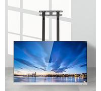 Universal TV Stand Double Pole Single Screen Ceiling TV Mount Bracket, Tilt Swive TV Mount, For 60-100inch TVs, Max VESA 1150x600mm (Size : 1m)