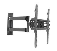 Universal TV Stand for 32-55'' TVs Wall-Mounted Telescopic Folding Rack Rotating LCD Display Bracket for Home Living Room & Office Conference Room
