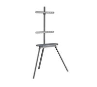 Universal TV Stand for 43"-65" TVs Swivel Tall Base with Hidden Safe Rope & Wire ment Supports Up to 88 Lbs Design for Beautiful Scenery