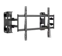 Universal TV Stand for 50-75 inch TVs Wall-Mounted Corner Shelf Adjustable Angle Bracket Holds Up to 88lbs Telescoping Design Ideal for Bedroom & Living Room