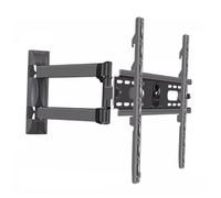 Universal TV Stand Full Motion TV Wall Mount for 32-55 Inch TVs, TV Bracket with Articulating Dual Arms, Swivel Tilt Extension Leveling Max VESA 400x400mm