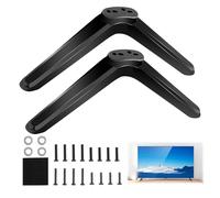 Universal TV Stand Legs for TCL TV Base Pedestal Feet Replacement Compatible with TCL Roku 28 32 40 43 49 50 55 58 65 Inch TVs Base Feet Table Desk Pedestal TV Stand Feet Legs Pad Easy to Install