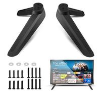 Universal TV Stand Legs, TV Base Pedestal Feet Stand Mount, Replacement TV Stand Legs for Most LED Plasma Flat Screen(Note: the distance between mounting holes is 0.66 inch/17mm to 0.78 inch/20mm)