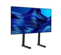 Universal TV Stand Mount for 32-65 Inch TVs Adjustable Tabletop TV Base with 15° Tilt & Multi-Hole Distance Stable Table Top TV Stand for Home Entertainment