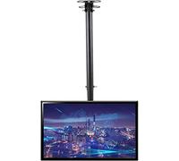Universal TV Stand Multifunction Tilt and Swivel TV Ceiling Mount, Fits Most 14-32inch LCD Flat Sn TVs, 30° Flip Down, Can Mount On Ceilings TV Mount TV Stand