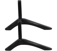 Universal Tv Stand Tabletop Base Bracket, Black Aluminum Alloy