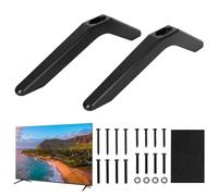 Universal TV Stand, TV Base Stand, TV Stand for Most LCD LED TVs from 32 to 75 Inches, TV Bracket with Screws Set Smart for S-a-m-s-u-n-g, T-C-L, H-i-s-e-n-s-e, S-o-n-y, L-G