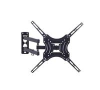 Universal TV Stand & Wall Mount MultiFunctal Extendable Bracket forMonitors 117B2 Rotating Design for Easy Installat & Optimal Placement (X400)