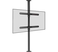 Universal TV Stand Wall Mount with 360° Rotation and Retractable Length for Flexible Viewing Angles and Space Adjustment