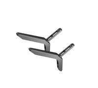 Universal TV Stand with Anti-Tip System for 32-75 Inch LCD/LED Flat Screen TVs - Sturdy Base Adjustable Height Easy Assembly Safe and Stable Support.