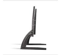 Universal TV Stand with Swivel Mount for 32 55 inch LCD LED Flat Sn TVs Height Adjustable TV Base Stand with Cable Management and Tempered Glass Base Shelf (47 * 30cm)