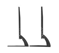 Universal TV Stands, Adjustable Table Top Pedestal TV Stand for 32''-70'' LCD LED Flat Screen, Supports up to 35 Kgs, Tabletop Screen Monitor Riser Base Replacement, Metal Legs