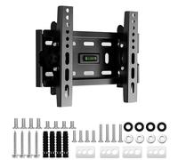 Universal TV Wall Bracket for 14 inch - 32 Inch TVs, Adjustable TV Wall Mounts for 14-22" LED/LCD/OLED Flat & Curved TVs Brackets, BlackTV Brackets, Max Vesa: 200x200mm