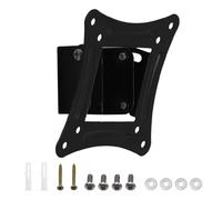 Universal TV Wall Mount Bracket - Fixed Flat Panel Frame Stand Holder - Adjustable Tilting Support - 10 Degrees Tilt - 14-27 Inch LCD LED Monitor - Max 10KG