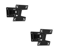 Universal TV Wall Mount Bracket for 15 27 Inch LED LCD Screens Adjustable Height Retractable Design Strong Support Easy Installation Perfect for Home & Office