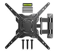 Universal TV Wall Mount Bracket for 24-60” LED TVs Full Motion Tilt & Swivel VESA 100x100-400x400 Compatible with Samsung, LG, Sony, LCD/Plasma Hisense