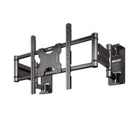 Universal TV Wall Mount Bracket for 32-120 Inch TVs, Full Motion Adjustable Tilt & Swivel, Easy Installation, Compatible with Most Flat Screen TVs